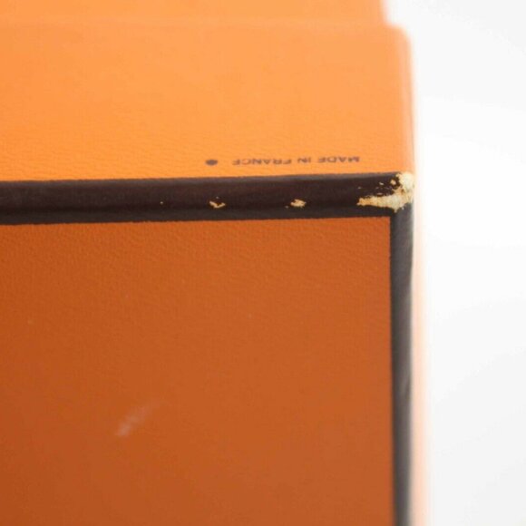 HERMES Sz 11.5 x 7.25 x 4 Orange Brown Gift Box - Picture 4 of 6